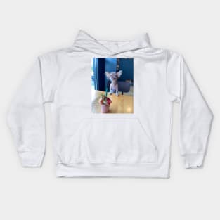 Pup cup Kids Hoodie